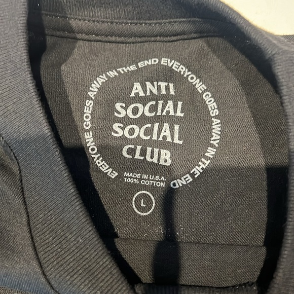 Anti Social Social Club x Fragment Tee - Picture 4 of 4